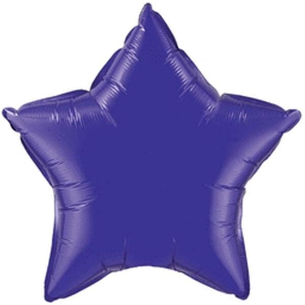 Mayflower Distributing 36 in. Jumbo Star Flat Foil Ballon, Purple 15161